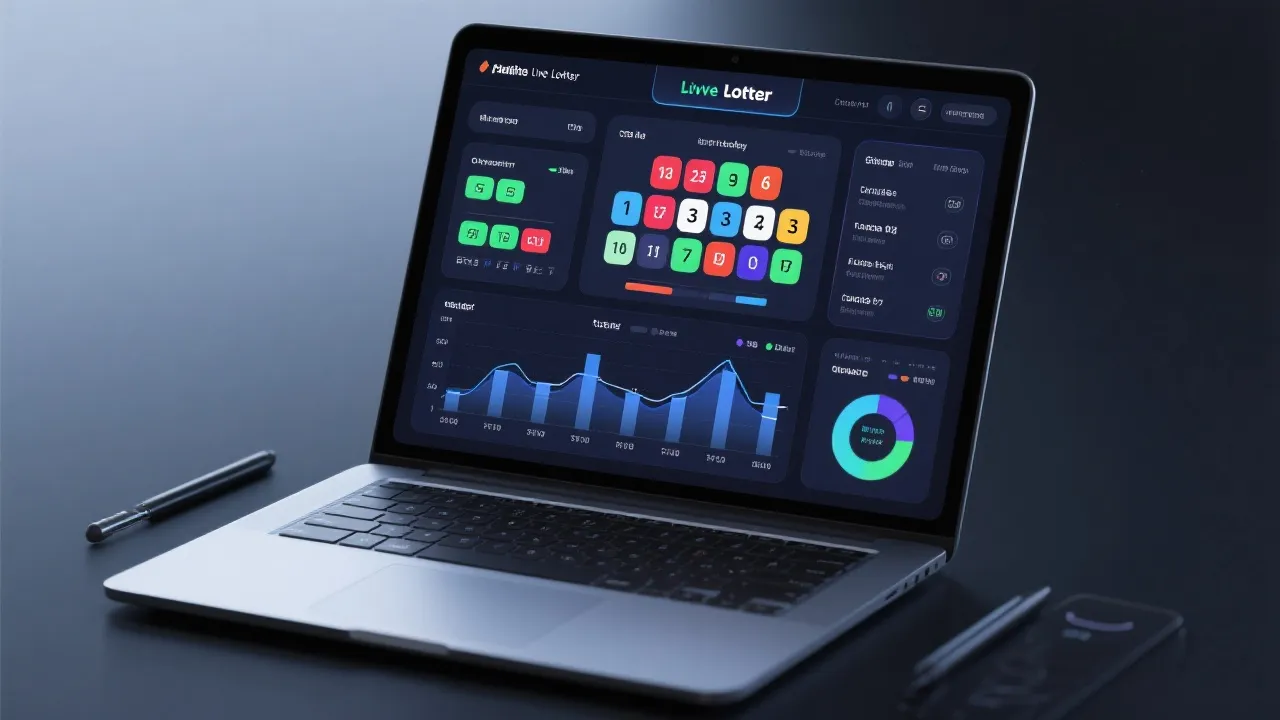 开奖直播界面示意